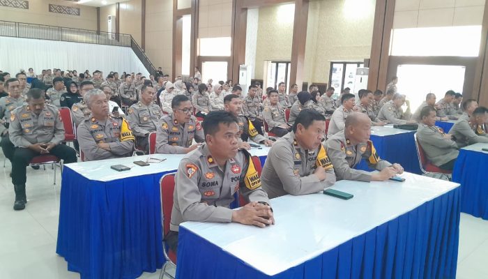 Wakapolres Gowa Menghadiri Kegiatan Sosialisasi Naskah Rarenja T.A 2025 di Aula Mappauddang Polda Sulsel