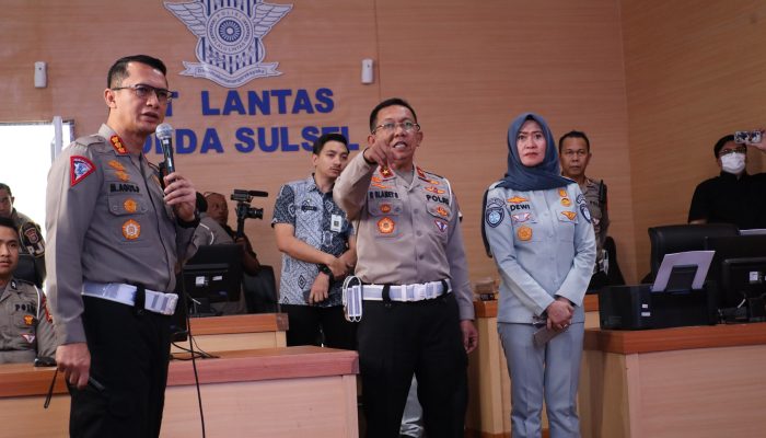 Dirgakkum Korlantas Polri Jadikan Inovasi ETLE Polda Sulsel Sebagai Role Model Polda Jajaran se Indonesia