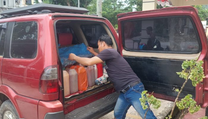 Polsek Wara Polres Palopo Gelar Ops Cipkon, Amankan Sejumlah Minuman Tradisional Jenis Ballo