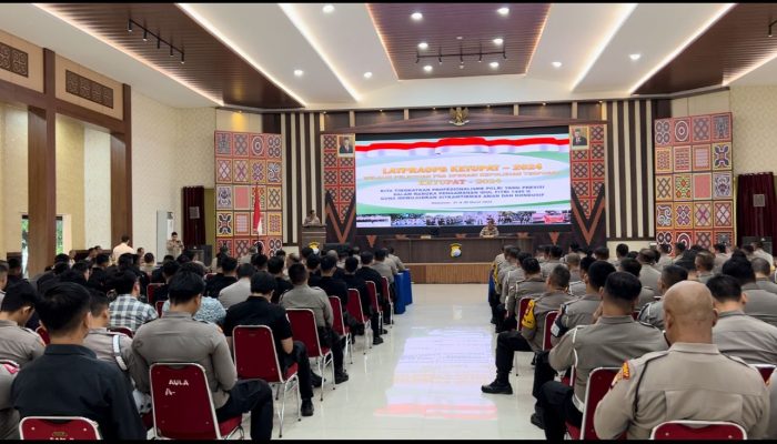 Kabag Ops Polres Gowa, Ikuti Kegiatan Latpraops Ketupat – 2024 di Aula Mappaoudang Polda Sulsel