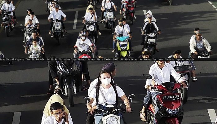 Pengendara Lalin Yang Akan Bagi Takjil Di Jalan Kembali Tercapture Kamera ETLE, Dirlantas : Seluruh Pengendara Melanggar