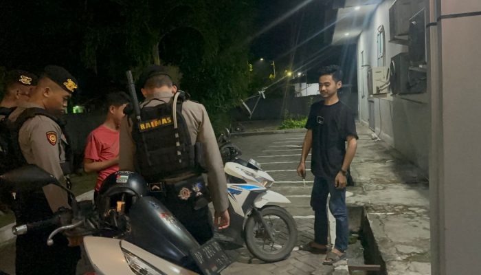 Antisipasi Balap Liar dan Gangguan Kamtibmas di Malam Hari, Kapolres Sidrap Turunkan Personel Untuk Lakukan Patroli