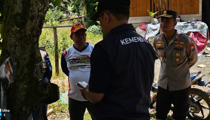 Kapolres Palopo Kunjungi Longsor di KM 9 Latuppa