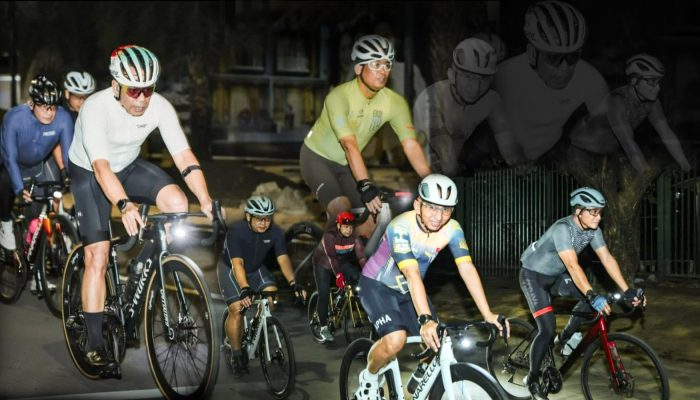 Jaga Kebugaran Tubuh Dan Pantau Situasi Kamtibmas Kapolda Sulsel Bersama PJU, Kapolres Parepare Gowes