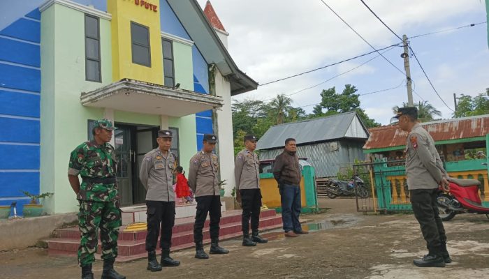 Kapolres Soppeng Turunkan Sejumlah Personil Amankan Beberapa Gereja di Hari Paskah