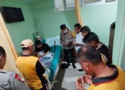 Bentuk Kepedulian, Kapolres Palopo Besuk Personil di Rumah Sakit