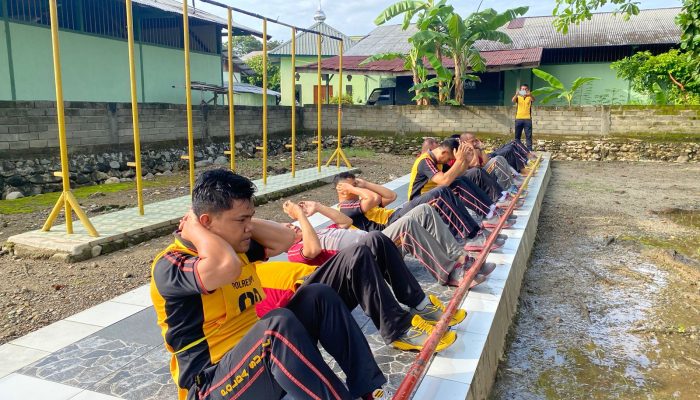 Polres Palopo Laksanakan Tes Kesamaptaan Jasmani 2024