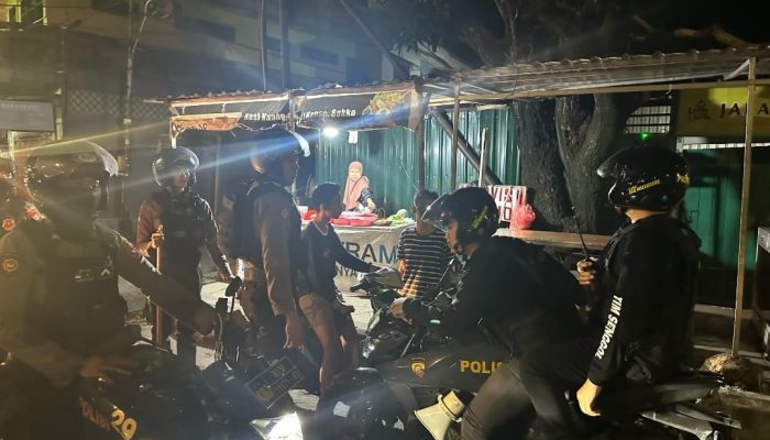 Tim Senggol Presisi Kembali  Beraksi, Berhasil Amankan 10 Pemuda Yang di Duga Akan Melakukan Aksi Balap Liar