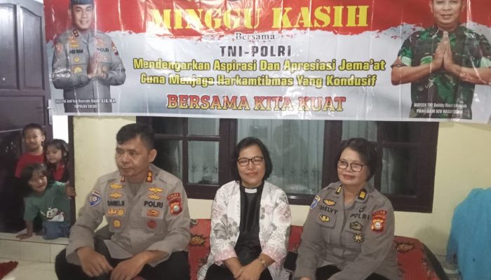 Polda Sulsel Gelar Minggu Kasih bersama Gereja Toraja Rama Makassar