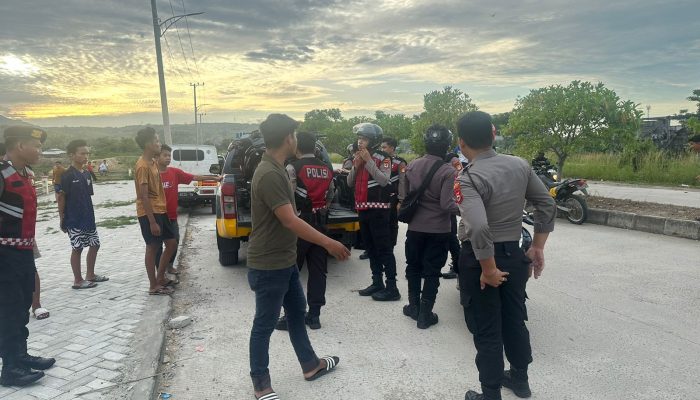 Patroli Presisi Sat Samapta Polres Sidrap Jelang Buka Puasa Amankan Beberapa Kendaraan Bermotor