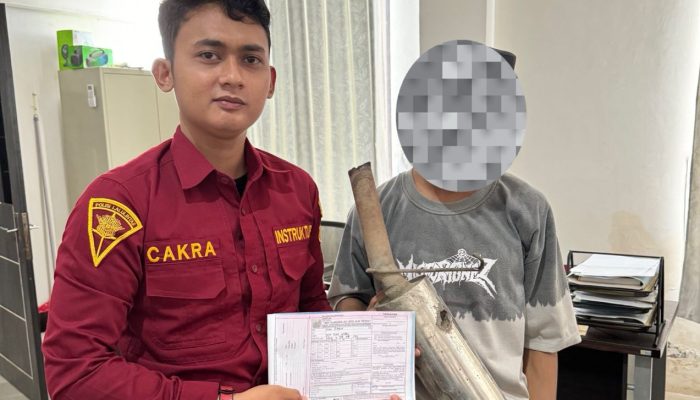 Polantas Bone Gencar Razia Basmi Balap Liar dan Knalpot Tidak Sesuai Spektek