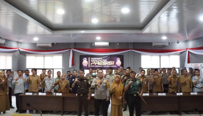 Polres Soppeng Gelar Rakor Lintas Sektoral Ops Ketupat 2024
