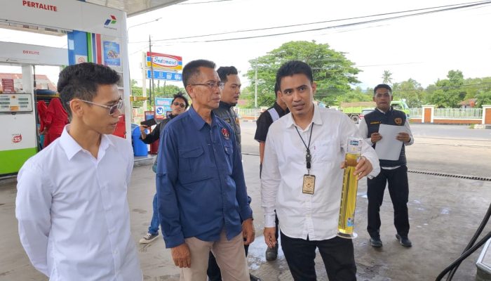 Pastikan Tidak Ada Kecurangan, Polres Maros Sidak SPBU