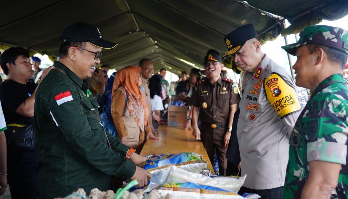 Kapolda Sulbar Apresiasi Bazar Murah TNI Jelang Idul Fitri