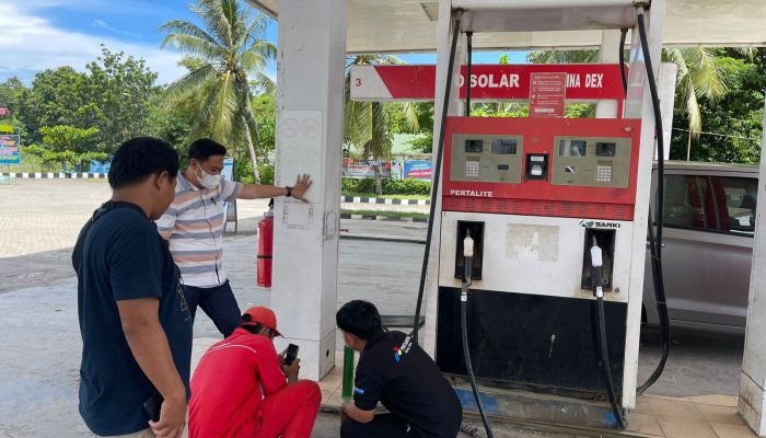 Antisipasi Kecurangan, Polres Jeneponto Cek Sejumlah SPBU Jelang Mudik Lebaran