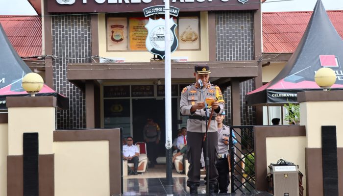 Kapolres Palopo Pimpin Apel Gelar Pasukan Ops Ketupat 2024