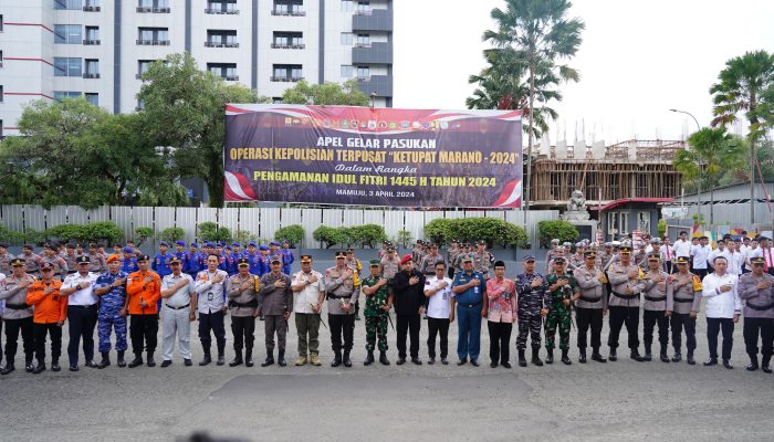 Apel Gelar Pasukan Ketupat Marano, Polda Sulbar Siap Amankan Perayaan Idul Fitri 1445 H dan Arus Mudik
