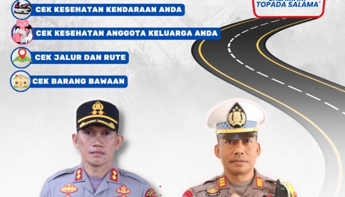 Jelang Idul Fitri 1445 Hijriah, Kapolres Sidrap Beri Himbauan Untuk Masyarakat Yang Akan Mudik