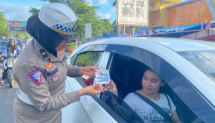 Sat Lantas Polres Parepare Bagikan Tips ini Ke Pemudik
