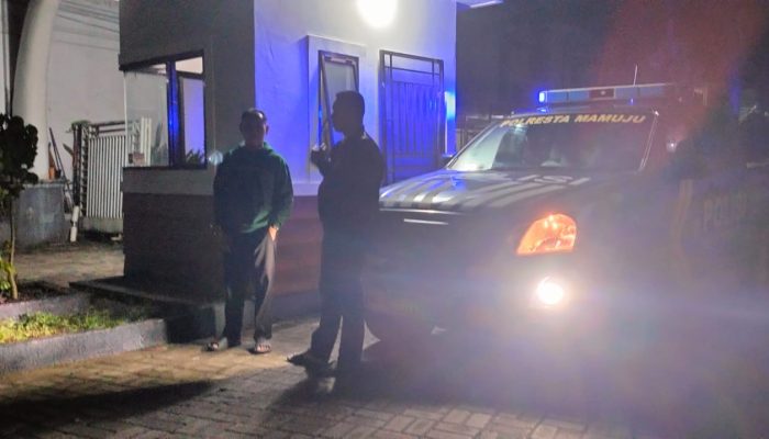 Pastikan Rumah Kosong Yang Ditinggal Mudik Aman, Satgas Preventif Polresta Mamuju Gencarkan Patroli