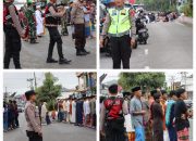 Beri Rasa Aman, Polres Toraja Utara Gelar Pengamanan Ibadah Sholat Idul Fitri 1445 H di Sejumlah Lokasi