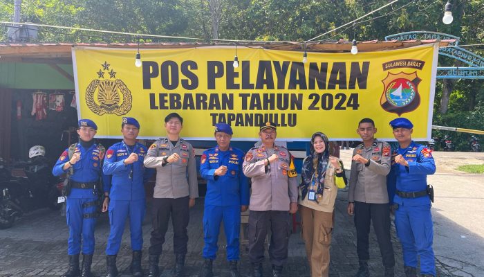 Pengunjung Bertambah Signifikan, Sat Polair Polresta Mamuju Gelar Patroli Di pesisir Pantai