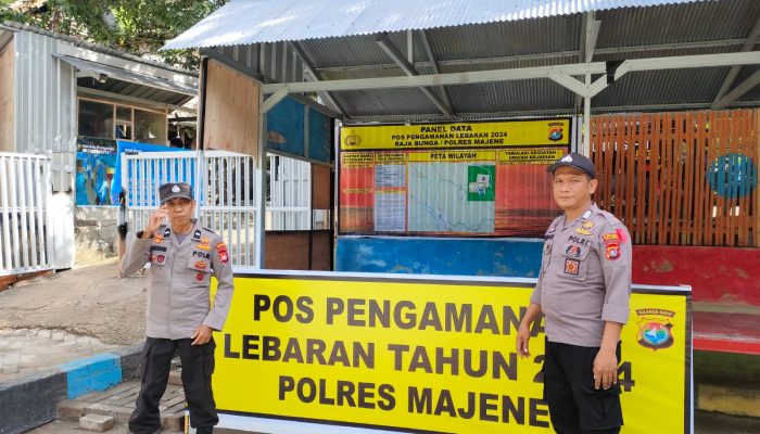 Setiap Hari Objek Wisata Puncak Raja Bunga Ramai Pengunjung, Polres Majene Berikan Pengamanan Ketat