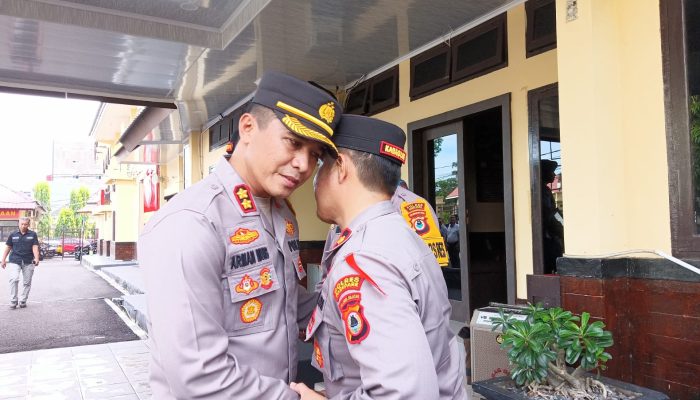 Pasca Idul Fitri, Kapolres Parepare Halal Bi Halal Bersama Jajarannya