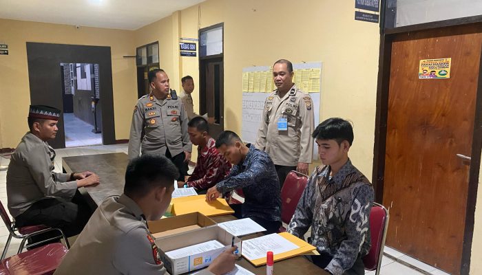 Hari Ini Polres Jajaran Polda Sulsel Buka Verifikasi Calon Anggota Polri T.A. 2024