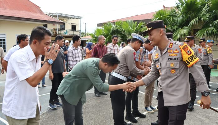 Kapolres Palopo Pimpin Apel dan Halal Bi Halal Pasca Idul Fitri 1445