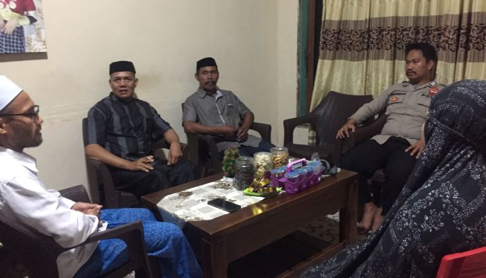 Bhabinkamtibas Baurung Polsek Banggae Sambangi Warga Binaannya