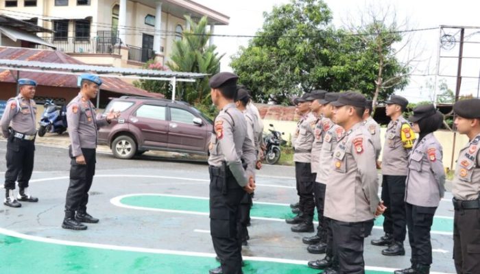 Propam Polres Lutim Amplifikasi Mitigasi dan Pembinaan Etika Profesi Personel