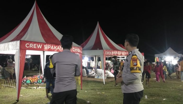 Demi menjamin Situasi Tetap Kondusif, Personel Polsek Sendana Laksanakan Patroli Malam