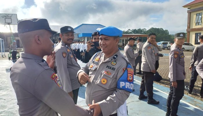 Propam Polres Toraja Utara Gelar Gaktiblin, Tingkatkan Disiplin Personel