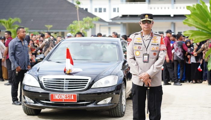 Polda Sulbar Perketat Pengamanan Selama Kunjungan Presiden, Pagi ini Pengamanan Peresmian Rahabilitasi dan Rekontruksi di Rangas