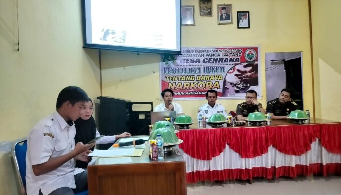 Gelar Penyuluhan, IPDA Azriel Alie : Untuk Menyelamatkan Generasi Muda Dari Narkoba