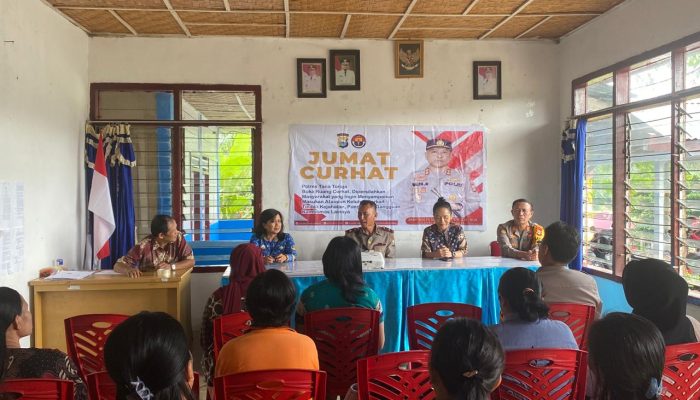 Melalui Jumat Curhat, Polres Tana Toraja Tampung Masalah Masyarakat