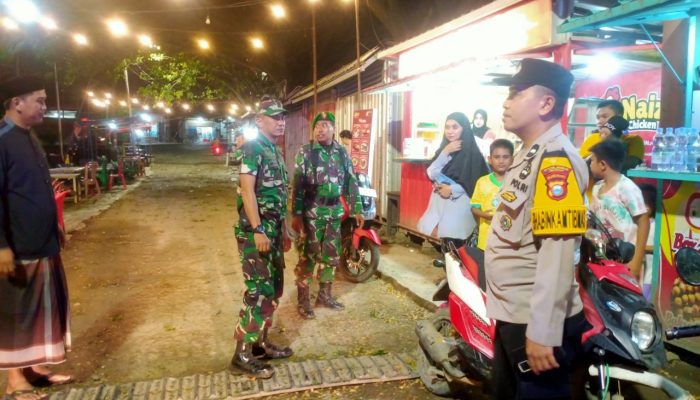 TNI dan Polri di Sidrap Bersinergi Jaga Ketertiban Jelang Pilkada Dengan Berpatroli
