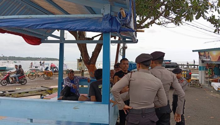 Satuan Samapta Polres Majene Gelar Patroli Dialogis Untuk Menjaga Keamanan Kota