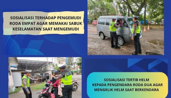 Upaya Wujudkan Kamseltibcarlantas, Sat Lantas Polres Barru Edukasi Masyarakat