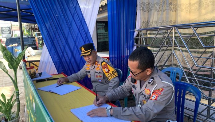 Kapolres Wajo Kembali Cek Pos Pengamanan Ops Ketupat