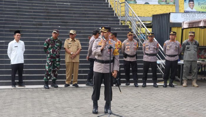 Kapolres Soppeng Pimpin Apel Kesiapan Pam Malam Takbiran