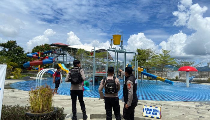 Satgas Preventif Ops Ketupat Polresta Mamuju Intensifkan Pengamanan Dan Patroli Di Kawasan Objek Wisata