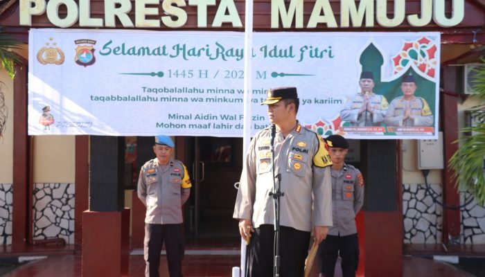 Tindak Lanjuti Instruksi Kadiv Humas Polri, Ini Jukrah Kapolresta Mamuju Kapada Jajarannya