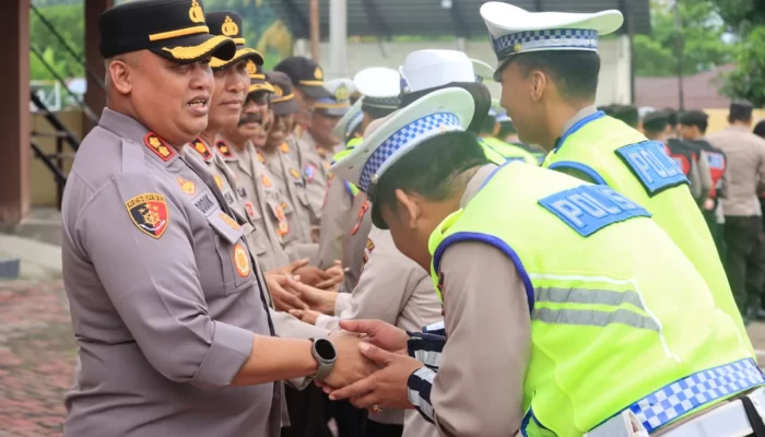 Gelar Halal Bihalal, Kapolres Barru AKBP Dodik Susianto Ucapkan Terima Kasih ke Personil