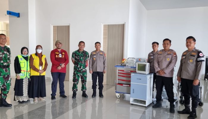 Rumah Sakit Bhayangkara Polda Sulbar Siagakan Tim Pamkes Dalam Rangka Kunjungan Presiden Joko Widodo