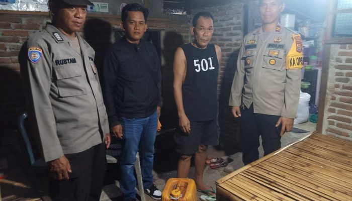 Gencar Berantas Miras Ilegal, Polsek Watang Pulu Sita Ballo dalam Operasi KRYD
