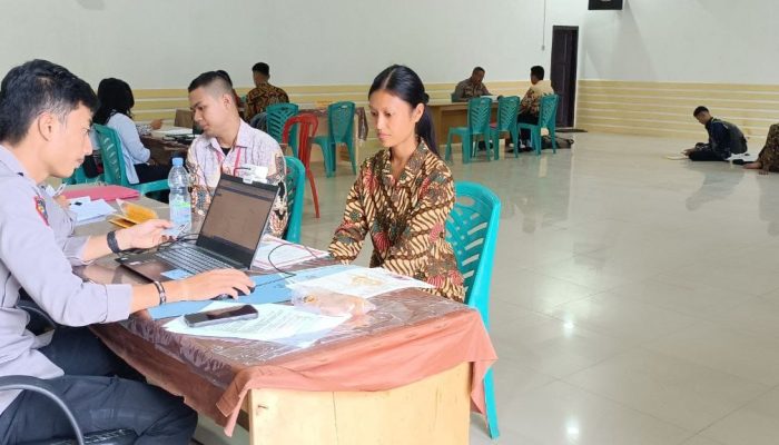 Polres Tana Toraja Gelar Rekrutmen Penerimaan Anggota Polri tahun 2024