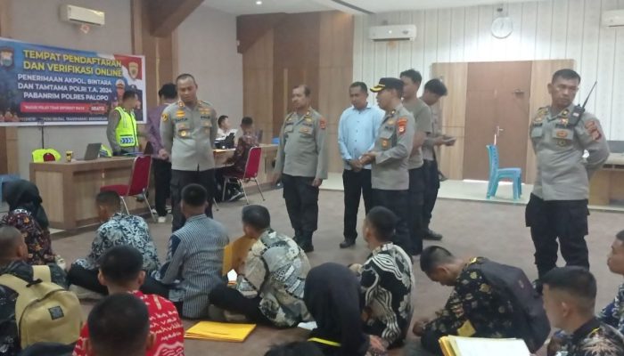Kapolres Palopo Beri Arahan Ini Ke Peeserta Pendaftar Anggota Polri