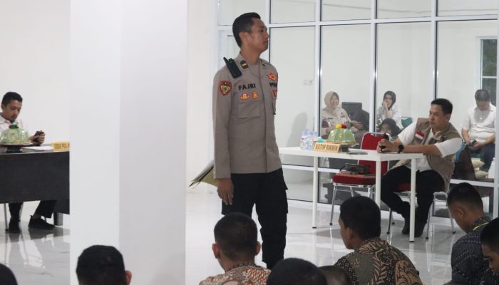 Polres Wajo Laksanakan Tahapan Pemeriksaan Awal Bagi Peserta Calon Anggota Polri Tahun 2024